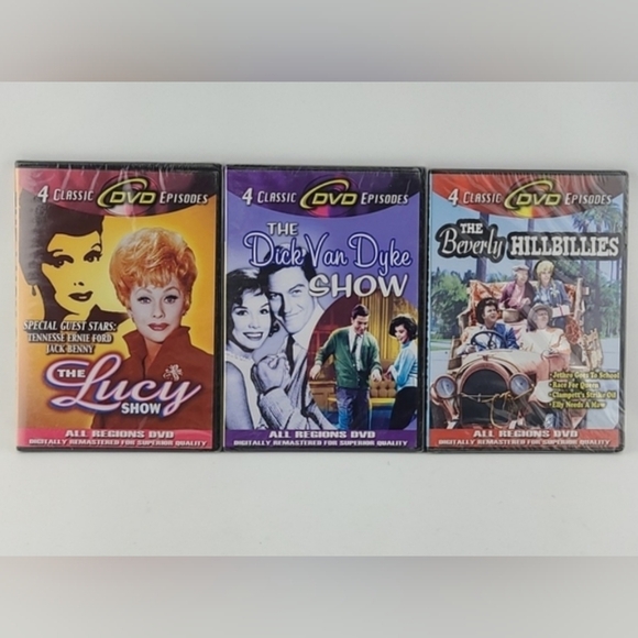 ⭐️3/ $30⭐️ 4 Classic DVD Episodes Trio Lucy Show Dick Van Dyke Beverly Billies - Picture 12 of 12